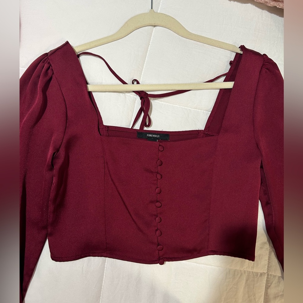 Forever 21 Burgundy top